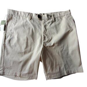 Goodfellow & Co Mens Relaxed Fit Chino Shorts In Soft Ecru Cotton Blend Sie 42